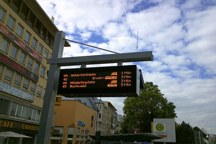 Passenger information Displays