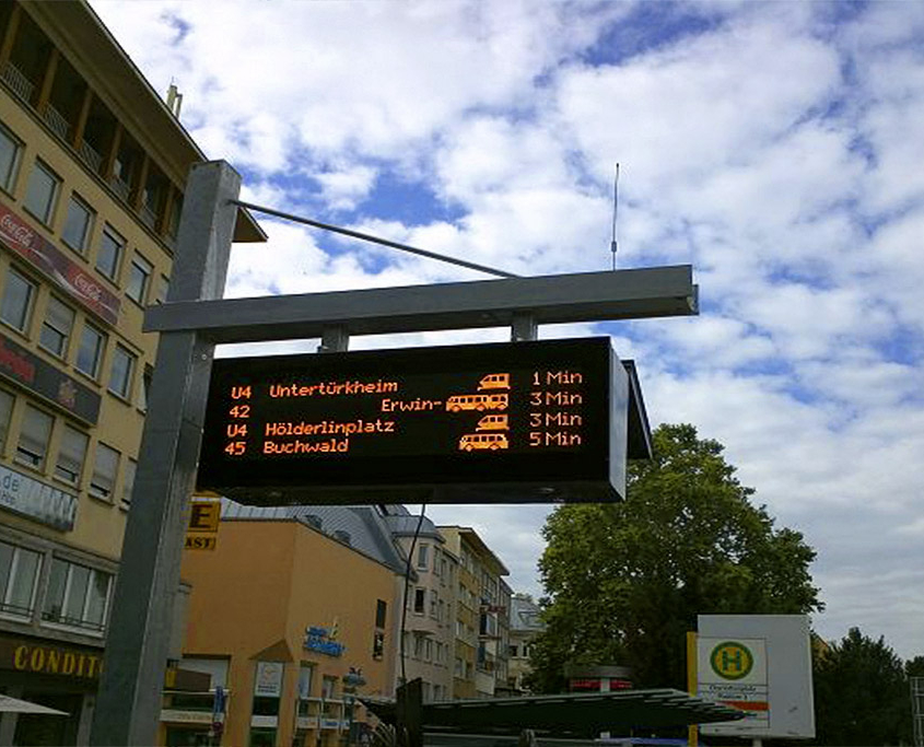 Passenger information Displays